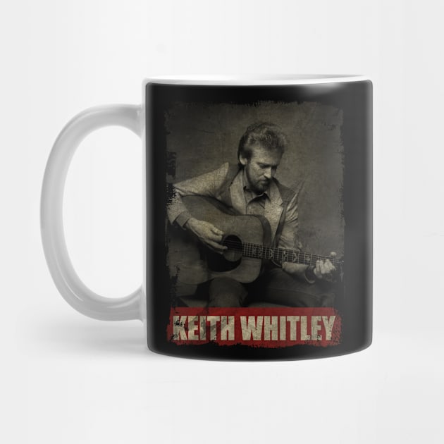 TEXTURE ART-Keith Whitley - RETRO STYLE 1 by ZiziVintage